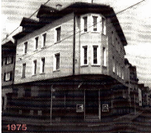 Das Gebäude im Jahre 1975
